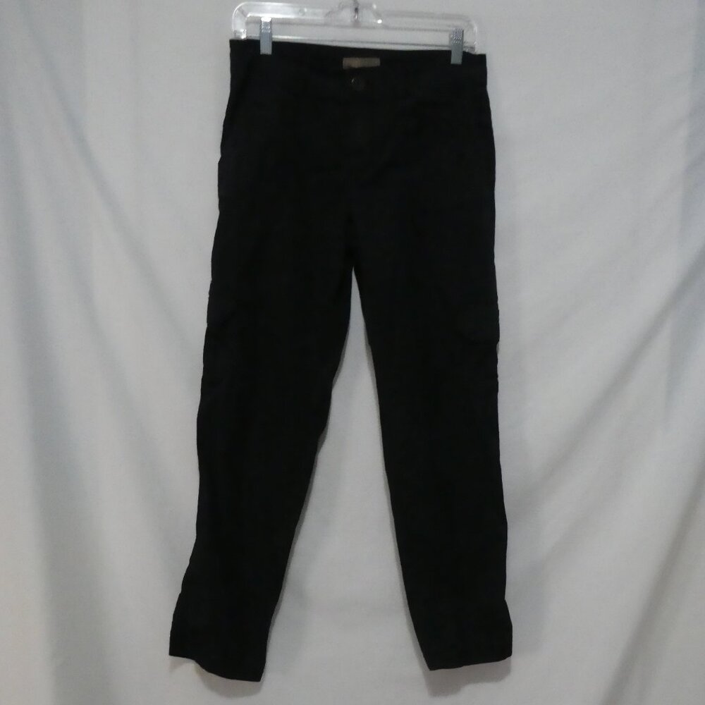 KHAKIS | size 4 | Casual Black Cotton Cargo Pants